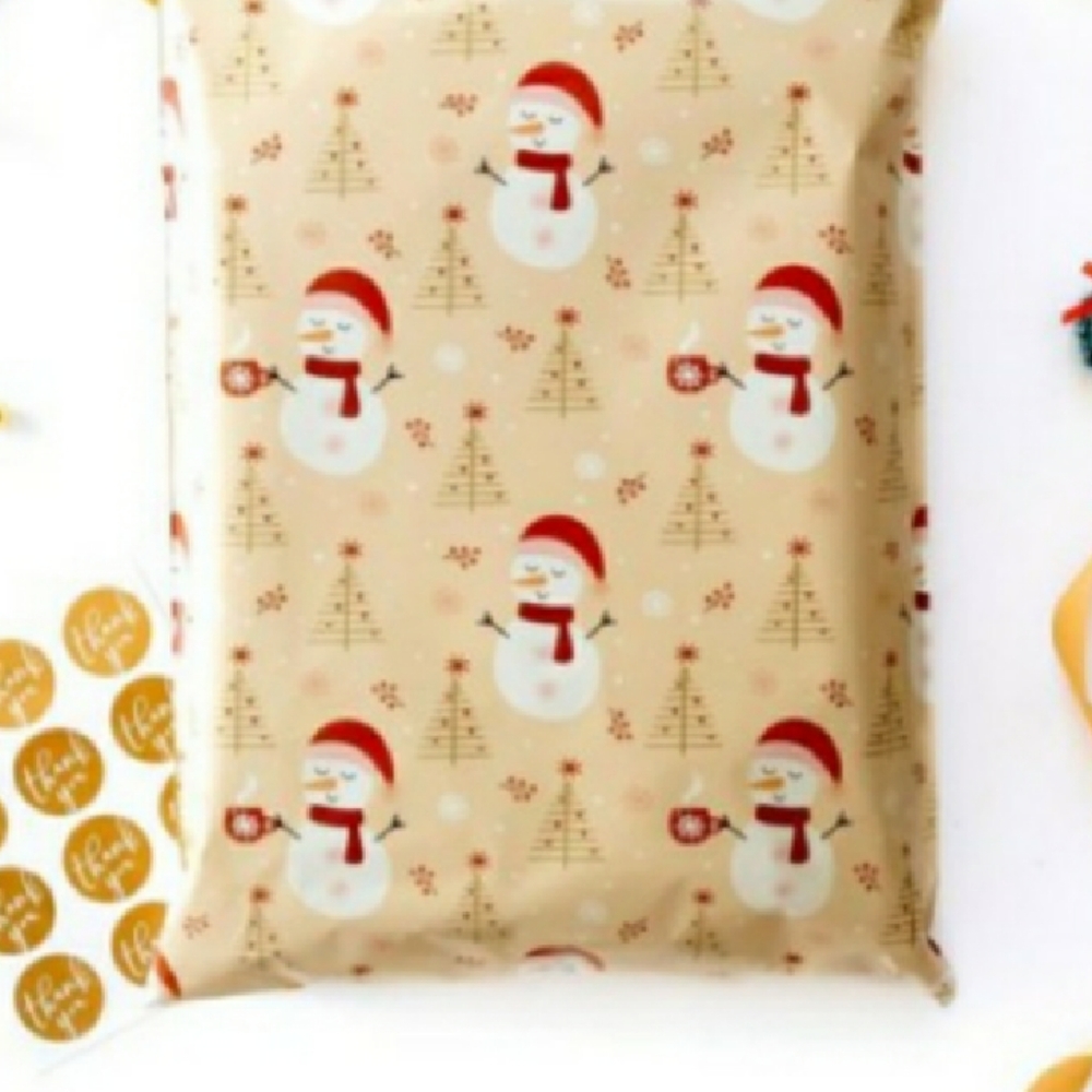 Snowman Design 14x17  10 bags included. - Picture 11 of 11